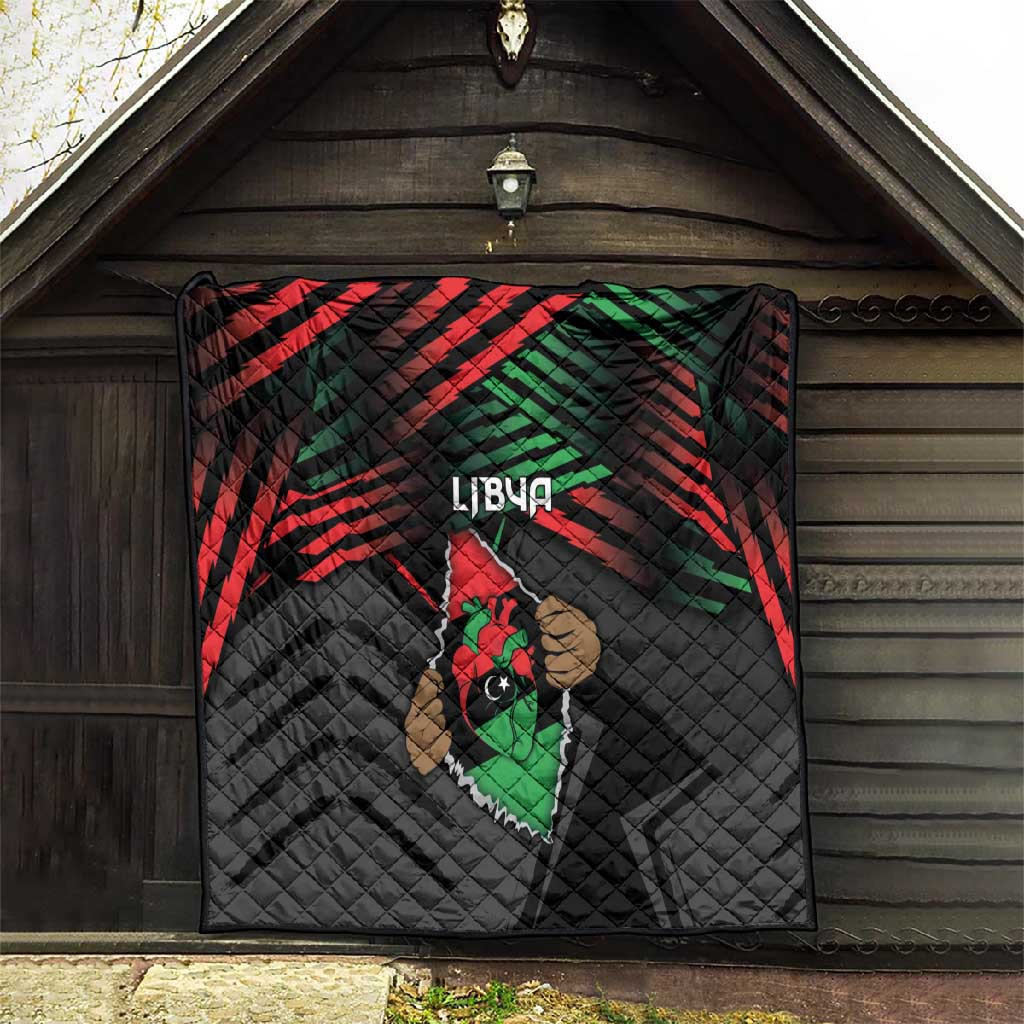 Libya In My Veins Quilt - Wonder Print Shop