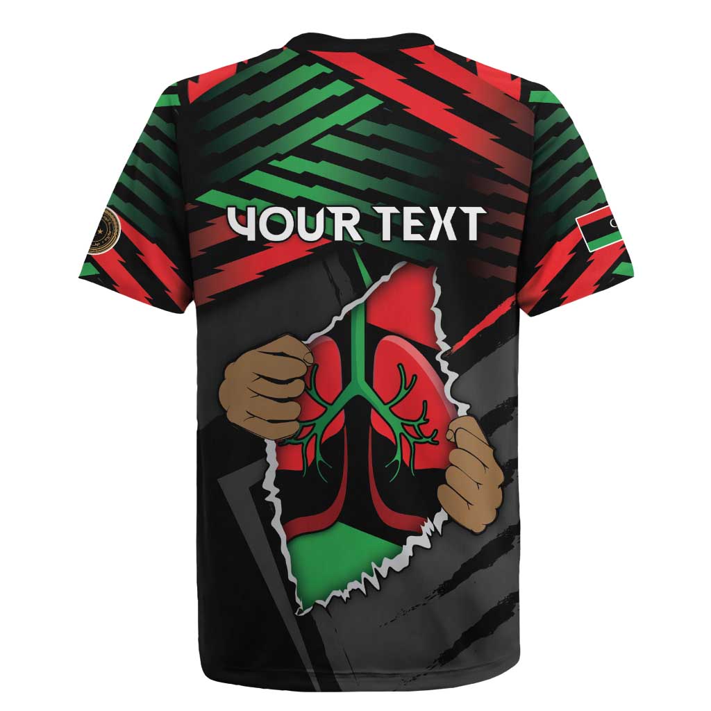Personalized Libya In My Veins Rugby Jersey - Wonder Print Shop