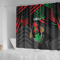 Libya In My Veins Shower Curtain - Wonder Print Shop