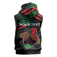 Personalized Libya In My Veins Sleeveless Hoodie - Wonder Print Shop