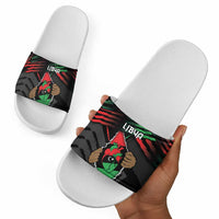 Libya In My Veins Slide Sandals - Wonder Print Shop