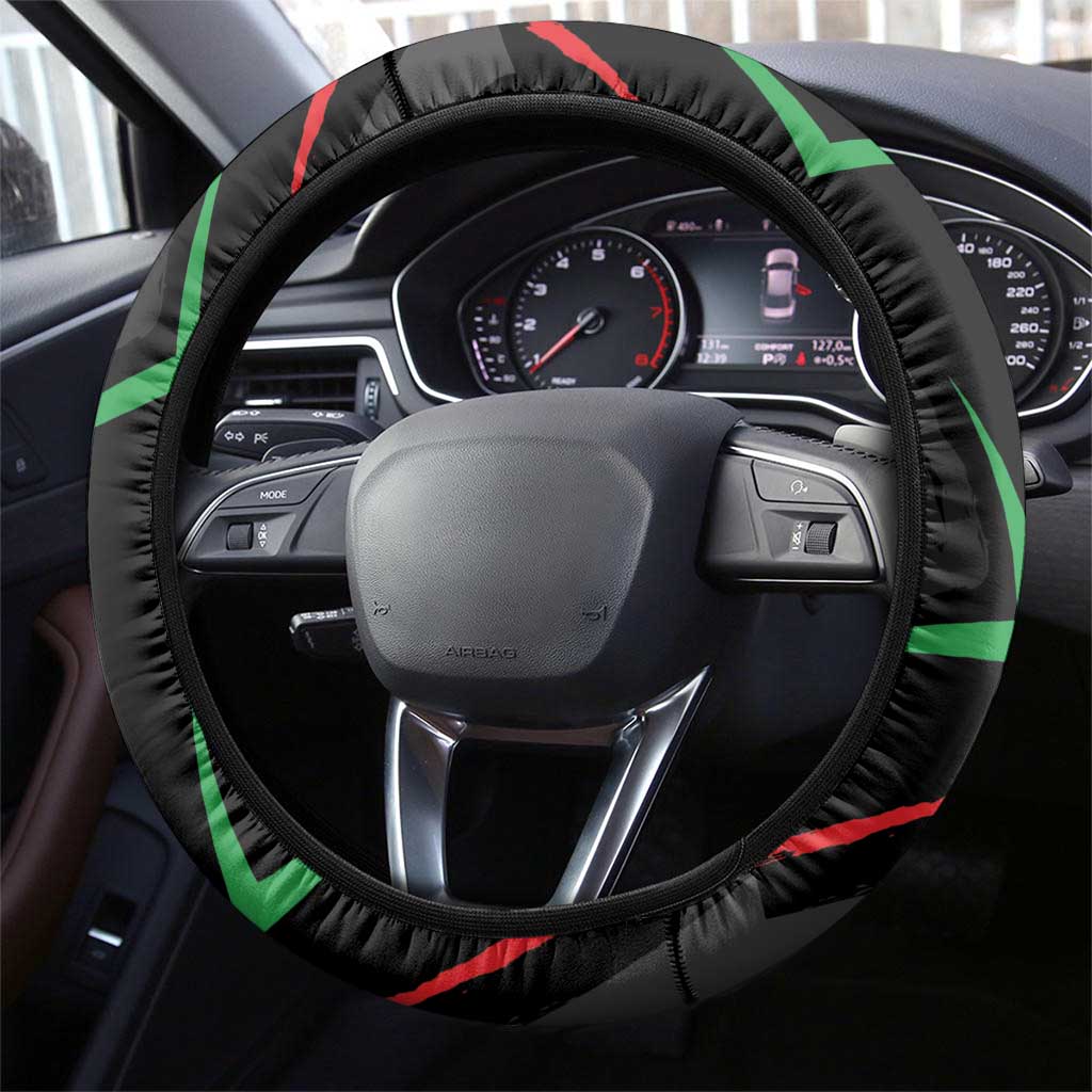 Libya In My Veins Steering Wheel Cover - Wonder Print Shop