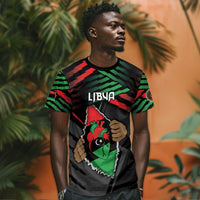 Personalized Libya In My Veins T shirt - Wonder Print Shop