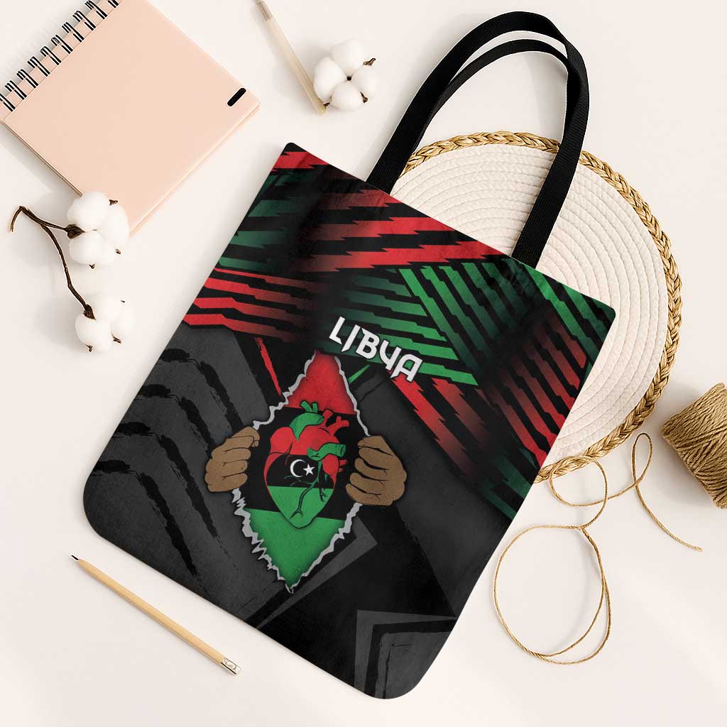 Libya In My Veins Tote Bag - Wonder Print Shop