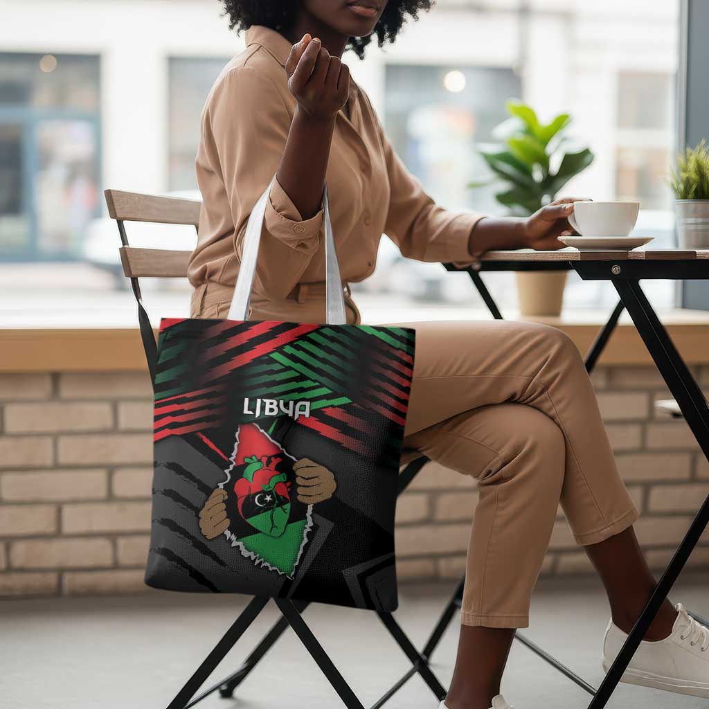 Libya In My Veins Tote Bag - Wonder Print Shop