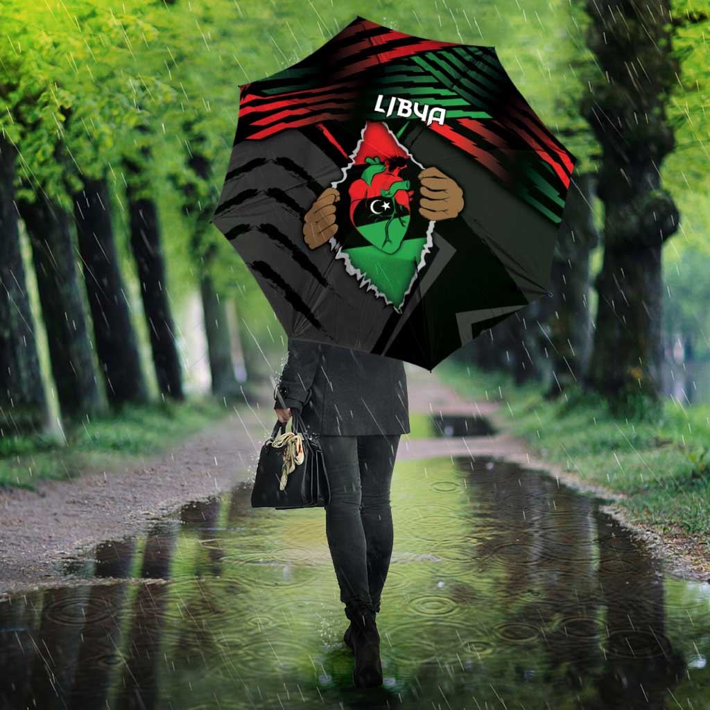 Libya In My Veins Umbrella - Wonder Print Shop