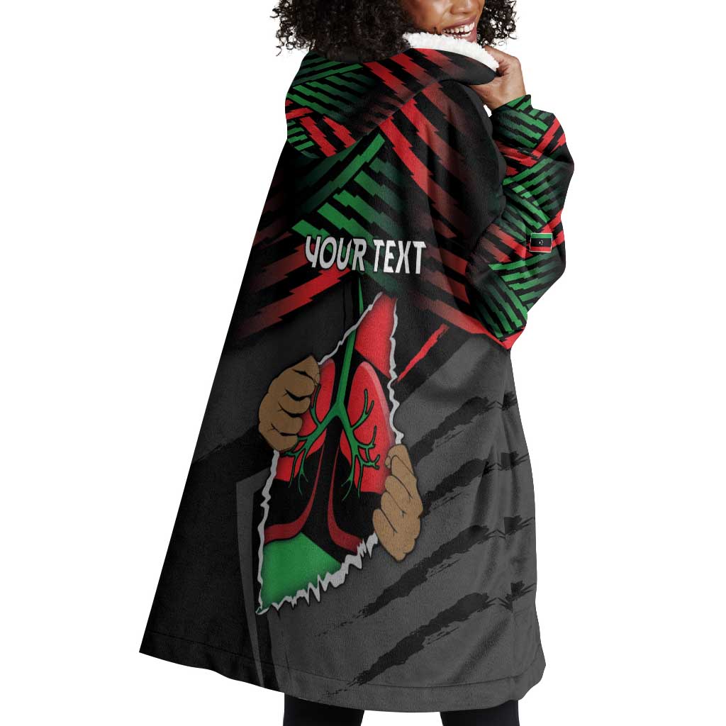 Personalized Libya In My Veins Wearable Blanket Hoodie - Wonder Print Shop