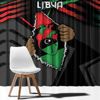 Libya In My Veins Window Curtain - Wonder Print Shop