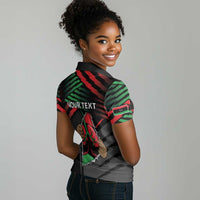 Personalized Libya In My Veins Women Polo Shirt - Wonder Print Shop