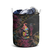 Jumping Fitness Laundry Basket Trampoline Workout Pop Art