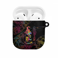 Jumping Fitness AirPods Case Trampoline Workout Pop Art