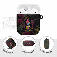Jumping Fitness AirPods Case Trampoline Workout Pop Art