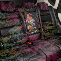 Jumping Fitness Back Car Seat Cover Trampoline Workout Pop Art