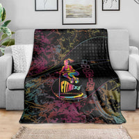Jumping Fitness Blanket Trampoline Workout Pop Art