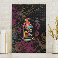 Jumping Fitness Canvas Wall Art Trampoline Workout Pop Art