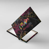 Jumping Fitness Canvas Wall Art Trampoline Workout Pop Art
