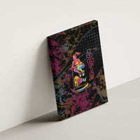 Jumping Fitness Canvas Wall Art Trampoline Workout Pop Art
