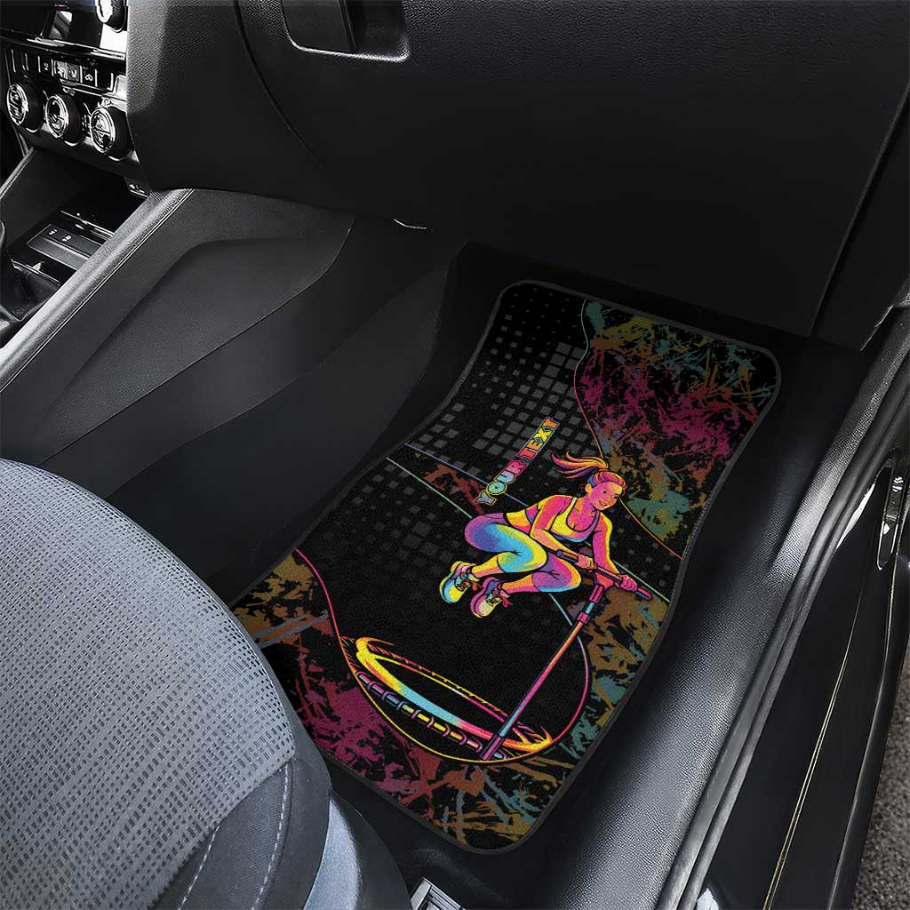 Personalized Jumping Fitness Car Mats Trampoline Workout Pop Art