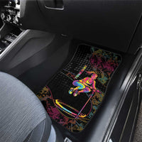 Personalized Jumping Fitness Car Mats Trampoline Workout Pop Art