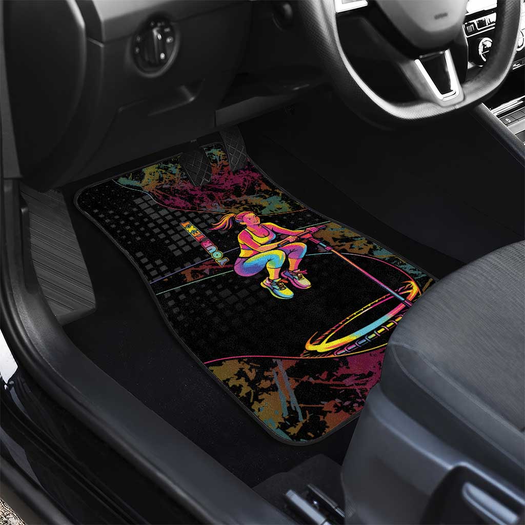 Personalized Jumping Fitness Car Mats Trampoline Workout Pop Art