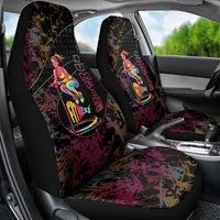 Jumping Fitness Car Seat Cover Trampoline Workout Pop Art