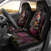 Jumping Fitness Car Seat Cover Trampoline Workout Pop Art