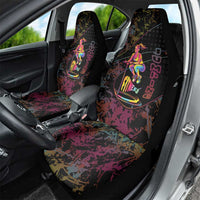 Jumping Fitness Car Seat Cover Trampoline Workout Pop Art