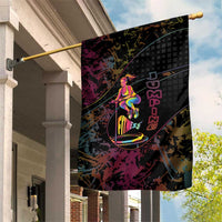 Jumping Fitness Garden Flag Trampoline Workout Pop Art