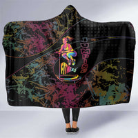 Jumping Fitness Hooded Blanket Trampoline Workout Pop Art