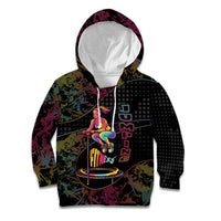 Personalized Jumping Fitness Kid Hoodie Trampoline Workout Pop Art