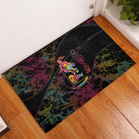 Jumping Fitness Rubber Doormat Trampoline Workout Pop Art