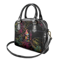 Jumping Fitness Shoulder Handbag Trampoline Workout Pop Art