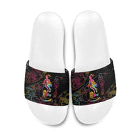 Jumping Fitness Slide Sandals Trampoline Workout Pop Art