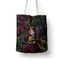 Jumping Fitness Tote Bag Trampoline Workout Pop Art