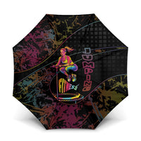 Jumping Fitness Umbrella Trampoline Workout Pop Art
