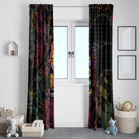 Jumping Fitness Window Curtain Trampoline Workout Pop Art
