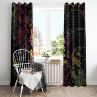 Jumping Fitness Window Curtain Trampoline Workout Pop Art