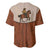 Cowboy Baseball Jersey Horse Riding Retro Western Yoke