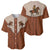 Cowboy Baseball Jersey Horse Riding Retro Western Yoke