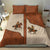 Cowboy Bedding Set Horse Riding Retro Western Yoke