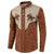 Cowboy Button Sweatshirt Horse Riding Retro Western Yoke