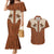 Cowboy Couples Matching Mermaid Dress and Hawaiian Shirt Horse Riding Retro Western Yoke