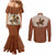 Cowboy Couples Matching Mermaid Dress and Long Sleeve Button Shirt Horse Riding Retro Western Yoke