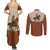Cowboy Couples Matching Summer Maxi Dress and Long Sleeve Button Shirt Horse Riding Retro Western Yoke