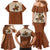 Cowboy Family Matching Mermaid Dress and Hawaiian Shirt Horse Riding Retro Western Yoke