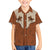 Cowboy Family Matching Off The Shoulder Long Sleeve Dress and Hawaiian Shirt Horse Riding Retro Western Yoke