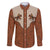Cowboy Family Matching Puletasi and Hawaiian Shirt Horse Riding Retro Western Yoke
