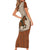 Cowboy Family Matching Short Sleeve Bodycon Dress and Hawaiian Shirt Horse Riding Retro Western Yoke