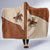 Cowboy Hooded Blanket Horse Riding Retro Western Yoke