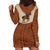 Cowboy Hoodie Dress Horse Riding Retro Western Yoke